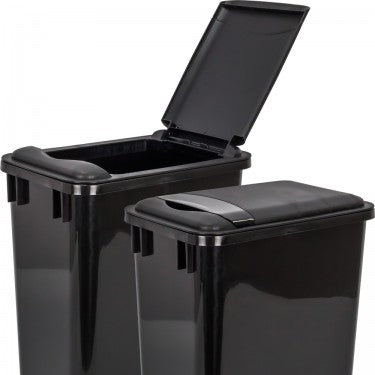 Black Lid for 50 Quart Plastic Waste Container