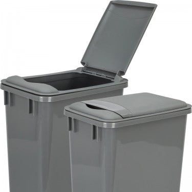 Gray Lid for 50 Quart Plastic Waste Container