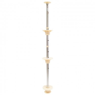 Lazy Susan Pole for 3 Round or Kidney Shelves